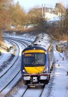 170 407 nears Dalgety Bay with a Fife Outer Circle service on 3 January 2010.<br>
<br><br>[Bill Roberton 03/01/2010]