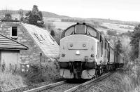 37415 enters Pitlochry from the south with <I>The Royal Scotsman</I> in January 2001.<br><br>[Bill Roberton /01/2001]