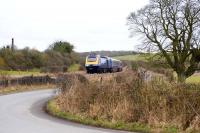 First Great Western HST passing Crofton on 14 February 2010<br><br>[Peter Todd 14/02/2010]