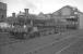 The shed yard at Aberystwyth in the summer of 1962. 7823 <I>Hook Norton Manor</I> carries the headboard of the Cambrian Coast Express, during a period when the locomotive's home shed was at Machynlleth. Standing alongside is no 3200, a long term Cambrian lines locomotive. <br>
<br><br>[K A Gray 14/08/1962]