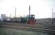 NBL 0-4-0 diesel-hydraulic no D2724 shunts timber in Leith South yard in 1958.<br><br>[A Snapper (Courtesy Bruce McCartney) 30/09/1958]