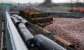 Looking east from the site of Bathgate Upper station towards Edinburgh. The prepared trackbed stretches from the foreground to behind the camera at the far end of the former station.<br><br>[Ewan Crawford 17/02/2010]