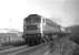 Brush Type 4 no 1972 photographed just west of the site of St Margarets on 28 February 1970, with Meadowbank stadium in the left background.  The train is thought to be the empty stock for the 1440 Edinburgh Waverley - Aberdeen service.<br><br>[Bill Jamieson 28/02/1970]