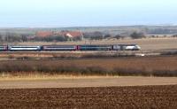 <I>East Coast</I> HST photographed near Alnmouth, Northumberland, on 7 March 2010<br><br>[John Steven 07/03/2010]