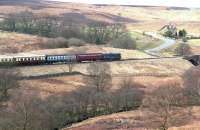 D5061 crossing the North York Moors on the approach to Goathland on 26 March 2010 at the head of an afternoon Pickering - Grosmont train.<br><br>[John Furnevel 26/03/2010]