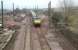 The 0800 <I>East Coast</I> Kings Cross - Edinburgh service runs north through Reston, Berwickshire, on 8 March 2010. The train is passing the site of the island platform once shared by down trains on the main line and local services on the Berwickshire Railway's cross-country line to St Boswells. The station house stands alongside the former main entrance in the left background. Reston, which lost its passenger service in 1964, is one of the locations identified as a possibility for reopening as part of a future improved Edinburgh - Berwick rail service. [See News Item]<br>
<br><br>[John Furnevel 08/03/2010]