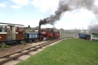 Sragi No. 14 from Sragi sugar mill, Central Java, in action at an open day on the private Statfold Barn Railway near Tamworth on 27 March 2010.<br><br>[Peter Todd 27/03/2010]