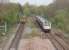 The eastern approach to Poulton-le-Fylde. Semaphore signals still control the trains here although the former through lines have been taken out of use. In the foreground are the remains of the eastern end of the island platform, recently removed as part of a refurbishment [See image 28706]. Adelante 180103 is heading for Blackpool North while 158817 is going to York. <br><br>[Mark Bartlett 27/04/2010]