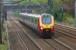 Looking south towards Euxton Balshaw Lane as the 0720 hrs Birmingham New Street to Glasgow Central service heads for the next stop at Preston on 8 May 2010.<br>
<br>
<br><br>[John McIntyre 08/05/2010]