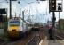 Highland Chieftain heads off for the north at Haymarket passing an incoming service from Dunblane, on right is incoming Perth to Edinburgh.<br><br>[Brian Forbes 13/05/2010]