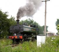 4612 manoeuvering at Hayes Knoll shed on 19 June during a Swindon & Cricklade Railway Gala day.<br><br>[Peter Todd 19/06/2010]