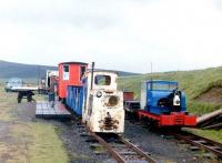 Platform scene at Leadhills in 1989.<br><br>[Colin Miller //1989]