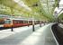 The recently restored Wemyss Bay station in August 1994 with 303 034 at Platform 2.<br><br>[David Panton /08/1994]