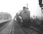 The MRTS <i>Mancunian</i> (aka the <i>Lancs & Yorks Rambler</i>) from Leeds City on a short photostop at Wigan North Western on 25 November 1967. The railtour was hauled throughout by A4 no 60019 <I>Bittern</I>.<br><br>[Robin Barbour Collection (Courtesy Bruce McCartney) 25/11/1967]