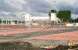 View west from the A89 Edinburgh Road towards the under-construction Bathgate station on 30 May 2010. Most of the foreground is taken up with a section of the extensive new car park which will provide spaces for approximately 400 vehicles.<br><br>[John Furnevel 30/05/2010]