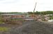 <I>Now that's what I call a footbridge...</I> View south from the A89 on 14 June 2010 over the works at the new Blackridge (to the east of the former Westcraigs).<br><br>[John Furnevel 14/06/2010]