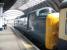 Deltic 55022 <I>Royal Scots Grey</I> departs York on 24 July bound for Scarborough with a private charter.<br><br>[Michael Gibb 24/07/2010]