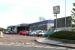 Road entrance to Kirkcaldy Station and customer car park on a quiet afternoon in the spring of 2005. Note the integral Red Star parcels logo [see image 31792]. <br><br>[John Furnevel 18/05/2005]