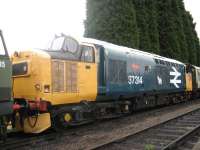 Former Eastfield residentno 37314 stands at Loughborough Central on 26 July.<br><br>[Mark Poustie 26/07/2010]