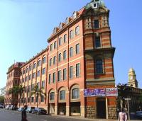 The old railway station in Durban in 2010 - now known locally as Tourist Junction. <br>
<br><br>[John Gray 28/07/2010]