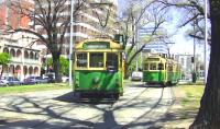 'W' Class trams, built 1936 to 1956, in various sub-classes, seen operating in Melbourne in October 2008.<br><br>[Colin Miller 09/10/2008]