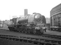 46225 <I>Duchess of Gloucester</I> photographed in the yard at Carlisle Upperby shed on 7 March 1964.<br><br>[K A Gray 07/03/1964]