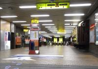 The ticket hall of the Glasgow District Subway station at Buchanan Street, the busiest station on the system, photographed on 11 September 2010.<br><br>[David Panton 11/09/2010]