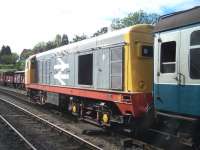 20227 stands with a train at Goathland on 18 September 2010.<br><br>[Colin Alexander 18/09/2010]
