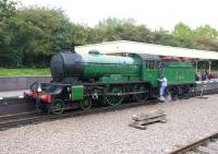 Preserved ex-LNER D49 4-4-0 no 246 <i>Morayshire</i> stands at Leicester North station on 9 October 2010.<br><br>[Peter Todd 09/10/2010]