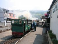 No 759 at Fairbourne station on the narrow gauge Fairbourne Railway in July 2006. <br><br>[Bruce McCartney 03/07/2006]