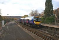 A First TransPennine DMU at Grindleford on 7 November heading east with Manchester Airport - Cleethorpes service.<br><br>[John McIntyre 07/11/2010]