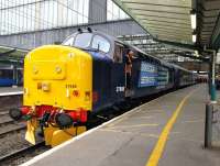 DRS 37688 with a special charter to Whitehaven on behalf of the Association of Community Rail Partnerships (ACoRP) photographed at Carlisle in September 2009<br><br>[Ian Dinmore /09/2009]