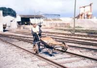 The ultimate PW trolley - Foynes, Co Limerick, 1988. <br><br>[Ian Dinmore //1988]
