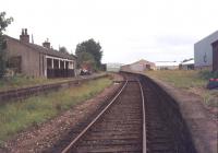 View north through the platforms at Ellon in April 1979.<br><br>[Ian Dinmore 16/04/1979]
