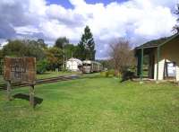 Scene on the Mary Valley Heritage Railway in Queensland (aka the Valley Rattler) on 31 May 2005. A DMU at the Imbil terminus is about to return to Gympie. During the floods in early 2011 this line in Gympie town was the only link across the river, the main line and road having been cut.<br><br>[Colin Miller 31/20/]