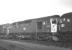 Class 26 no D5328 sits out a Sunday at Millerhill depot on 2 November 1969, sandwiched between class 37 no D6844 and an unidentified class 26. Note the tablet catcher in the recess at the far end of the locomotive which, although then based at Haymarket, had spent most of the 1960s working from Inverness. <br>
<br><br>[Bill Jamieson 02/11/1969]