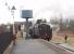 <I>Temporary terminus?</I>. 44871 draws forward to run round its six coaches, newly arrived at Heywood. The East Lancashire Railway and Rochdale Council have announced long-term plans to extend services from here through to Castleton where they will link to main line services.  The track beyond the level crossing is presently only used for light engine movements to and from the mainline junction and occasional through excursions.<br><br>[Mark Bartlett 01/01/2011]