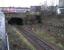 It is over 80 years since anyone caught a train at Leith Walk station. I imagine it succumbed to competition from the frequent trams up 'The Walk' as passenger trains continued to pass it on the way to the North Leith branch which didn't close until 1947 on the eve of nationlisation. The ticket office was set back from Leith Walk where these advertising hoardings now stand [see image 22889]. <br><br>[David Panton 15/01/2011]