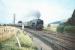 Stanier Coronation Pacific no 46224 <I>Princess Alexandra</I> approaching Symington at speed on 29 August 1959 with the up <I>Mid-day Scot</I> heading for Euston.<br><br>[A Snapper (Courtesy Bruce McCartney) 29/08/1959]