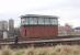 Blackpool No. 1 signal box, situated at the eastern end of the carriage depot, formally closed at the end of 2010. This picture was taken after closure and the box was completely demolished soon afterwards. The lines in the foreground are part of the sidings while those in front of the box are the running lines. The block now extends from Blackpool North station to Carleton Crossing.  <br><br>[Mark Bartlett 27/01/2011]
