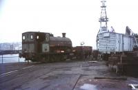 No 6 shunting Falmouth Docks in July 1975.<br><br>[Ian Dinmore 21/07/1975]