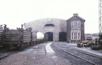 The locomotive shed and yard at Limerick in July 1988.<br><br>[Ian Dinmore /07/1988]