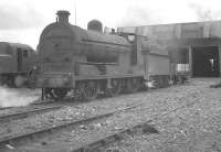 No 37 stands on Belfast's Adelaide shed on 26 August 1965.<br><br>[K A Gray 26/08/1965]