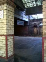 Detail of the platform area at Crewe station in February 2011: great for enthusiasts, but not for the general public. [See image 33426 for the converse]<br><br>[Ken Strachan 05/02/2011]