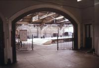Entrance to Lowestoft station in March 1992.<br><br>[Ian Dinmore /03/1992]