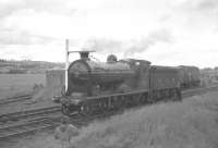 No 256 on manoeuvres at Greenlaw in July 1961 having arrived as part of the RCTS <I>Borders Railtour</I>.<br><br>[K A Gray 09/07/1961]