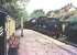 Ex-Midland Fowler 0-6-0 no 43924 brings a train into Haworth on the  Keighley and Worth Valley Railway.<br><br>[Bruce McCartney //]