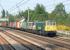 The 4M83 Coatbridge - Crewe Freightliner container train photographed heading south at Euxton on 29 April 2011 behind 86604+90043.<br><br>[John McIntyre 29/04/2011]