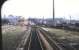 The view from the front of an eastbound DMU approaching Ordsall <br>
Junction, Manchester, on 19 May 1970. On the left are Granada Studios and Ordsall Junction signal box, while over on the right is the roof of Manchester Central station.<br>
<br><br>[John McIntyre 19/05/1970]