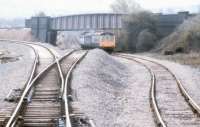 The Hazel Grove spur a month after opening in June 1986.<br><br>[Ian Dinmore /06/1986]